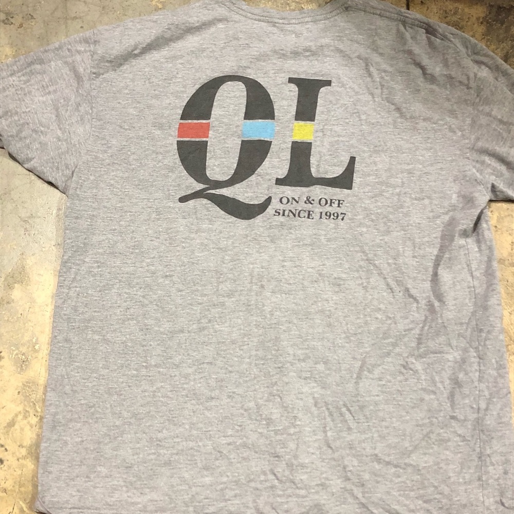 Quiet life grey xl tee
